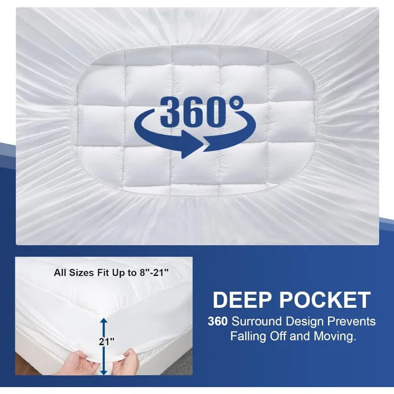 Twin XL Mattress Pad Cover