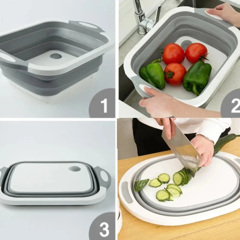 3 In 1 Folding Cutting Board