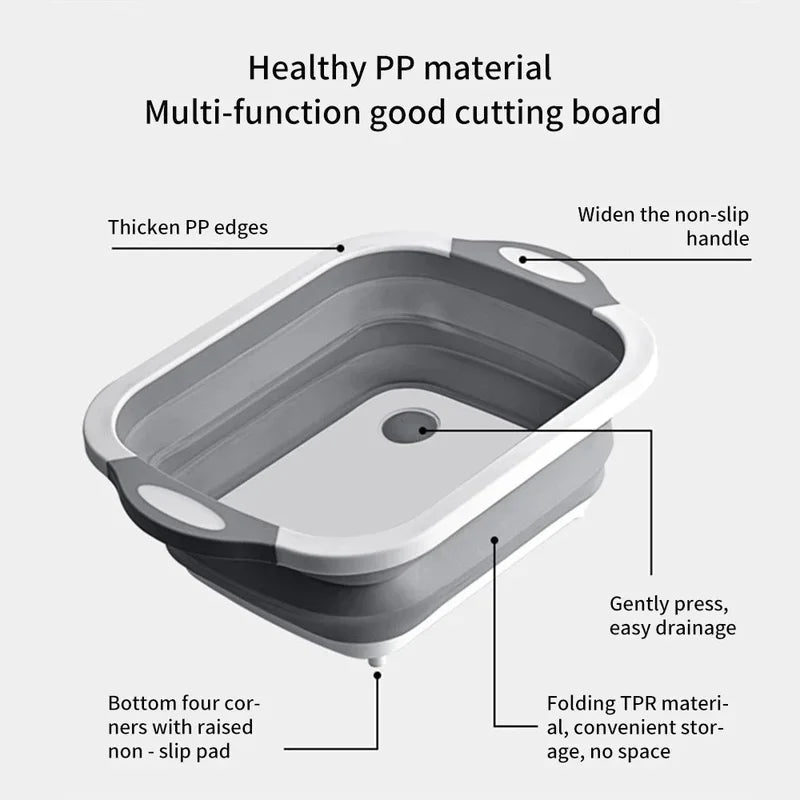 3 In 1 Folding Cutting Board