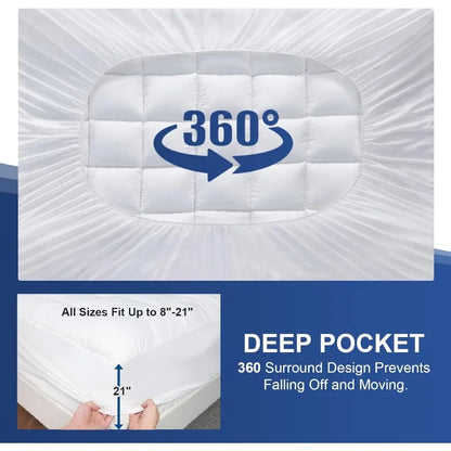 Twin XL Mattress Pad Cover